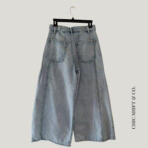 Free People We The Free Folklore Balloon-Leg Jeans - Size 27